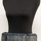 Large Visetos Phantom Grey Triple Pocket Sling Belt Bag