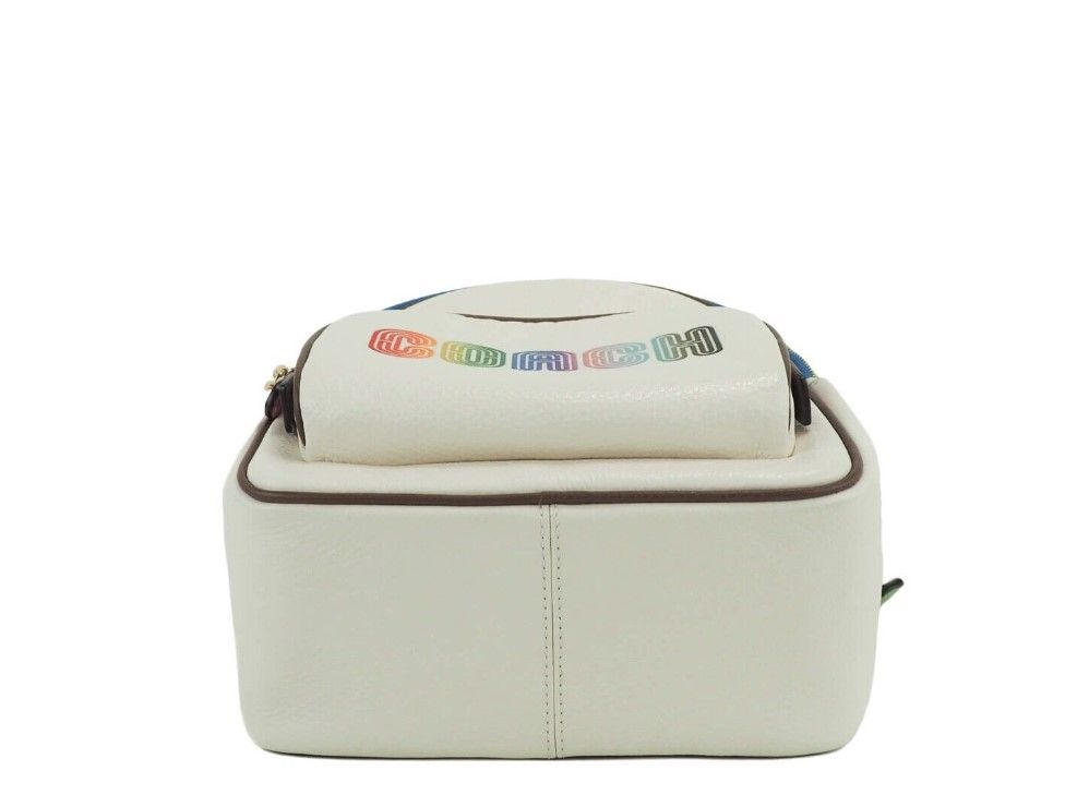 (CA624) Mini Court Signature Rainbow Logo Chalk Multi Shoulder Backpack