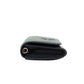 Thea Small Black Pebble Leather Flat Wallet Crossbody Handbag