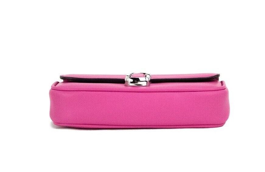 The J Marc Mini Shoulder Bag Magenta Smooth Leather Convertible Bag