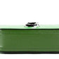 The Snapshot Bag Studded Saffiano Leather Green Shoulder Bag Purse