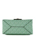 Cece Small Sea Green Signature PVC Convertible Flap Crossbody Bag