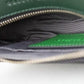 The Snapshot Bag Studded Saffiano Leather Green Shoulder Bag Purse