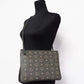 Portuna Medium Visetos Sea Turtle Coated Canvas Flat Pouch Crossbody Handbag