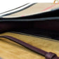 Macken Small Mahogany Red House Check Derby Leather Crossbody Bag Purse