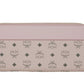 Aren Large Pink Visetos Leather Multifunctional Zip Around Clutch Wallet