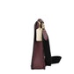 Dempsey Wine Signature Jacquard Canvas Patch File Crossbody Bag