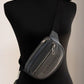 Cannon Charcoal Grey Branded Nylon Econyl Belt Bag Fanny Pack Handbag