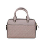 Travel XS Dark Powder Blush Signature PVC Duffle Crossbody Handbag