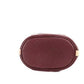 Dempsey Mini Wine Jacquard Canvas Crossbody Bucket Handbag Purse