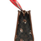 Dempsey Medium Hedgehog Print Coated Canvas Carryall Tote Handbag