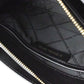 Valerie Small Black Pebble Leather East West Satchel Crossbody Bag