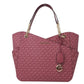 Jet Set Mulberry Signature X Cross Chain Shoulder Tote Bag Purse