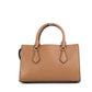 Valerie Small Luggage Leather East West Satchel Crossbody Handbag