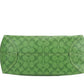 (CA157) Neon Green Signature Coated Canvas City Tote Shoulder Handbag