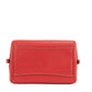 Sydney Small Miami Red Crossgrain Leather Satchel Crossbody Bag