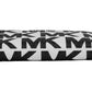 Jet Set Optic White Graphic Logo PVC Large Double Zip Wrist Wallet