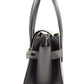 Carmen Medium Exotic leopard Heather Grey Satchel Handbag Purse