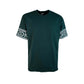 Emerald Elegance Regular Fit Logo Tee