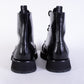 Studded Leather Combat Boots - Exquisite Craftsmanship