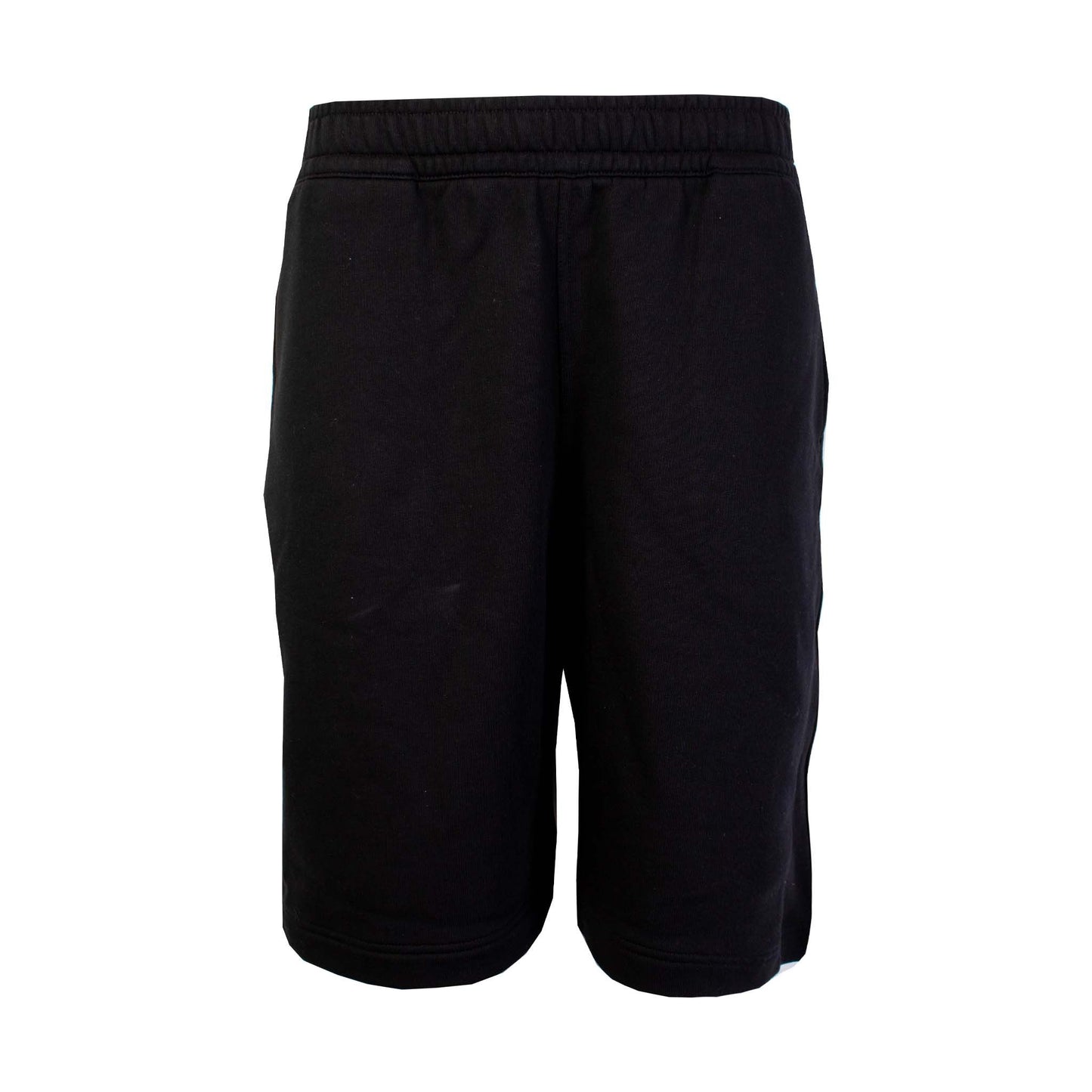 Elegant Black Cotton Sweatshorts