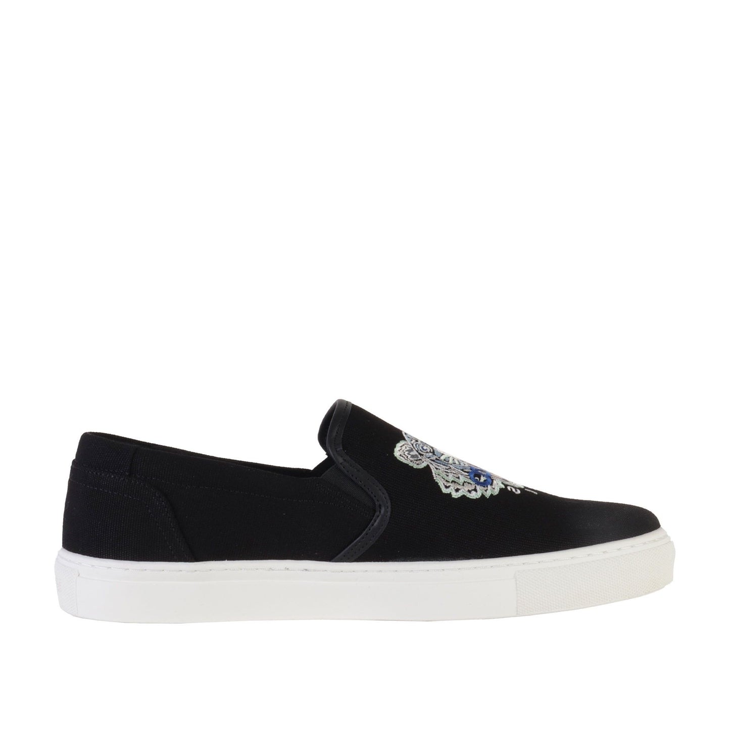 Elegant Black Slip-On Sneakers