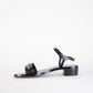 Elegant Black Leather Sandals - Timeless Elegance