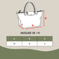 Chic Gold-Striped Mini Shoulder Bag