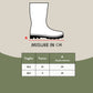 Elegant Black Leather Boots with Side Zip Closure