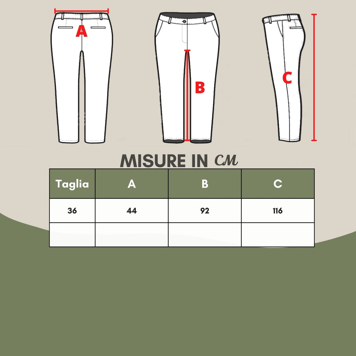 Elegant Beige Regular Fit Trousers