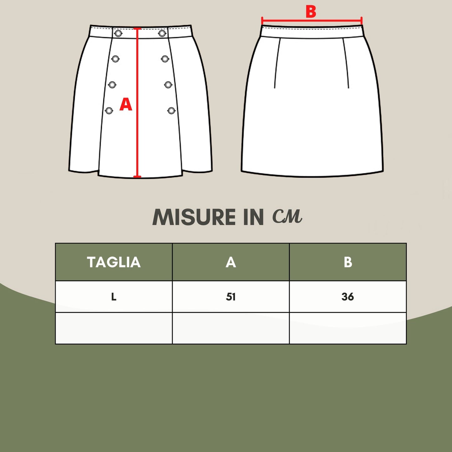 Elegant Black Cotton Skirt with Pompom Details