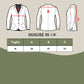 Chic Bicolor Blue/Black Winter Technical Jacket