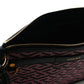 Elegant Greca Signature Leather Shoulder Bag