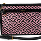 Elegant Greca Signature Leather Shoulder Bag