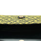Radiant Yellow Canvas-Leather Pouch Shoulder Bag