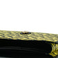 Radiant Yellow Canvas-Leather Pouch Shoulder Bag