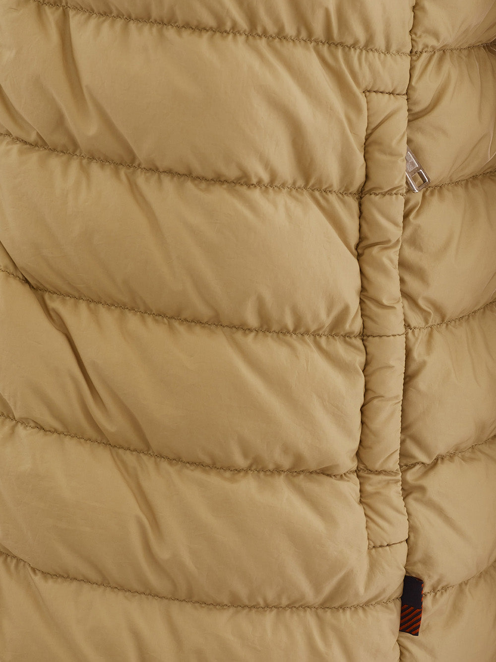 Chic Beige Quilted Lightweight Jacket