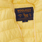 Chic Yellow Quilted Bomber Jacket
