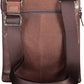 Elegant Leather-Poly Shoulder Bag with Contrasting Details
