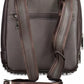 Vintage Brown Shoulder Bag with Refined Details