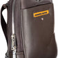 Vintage Brown Shoulder Bag with Refined Details