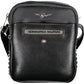 Sleek Black Military-Inspired Shoulder Bag