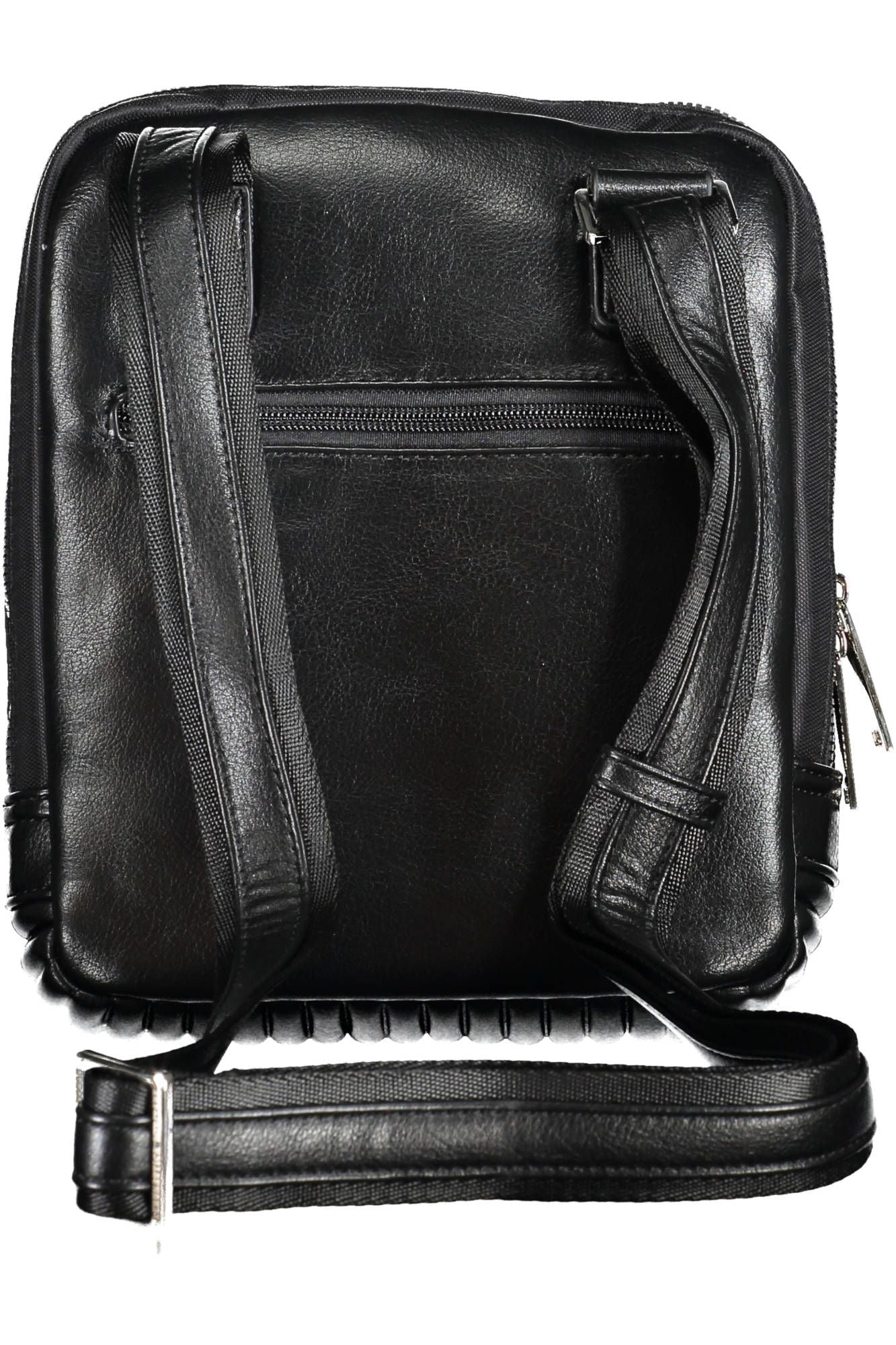 Durable Black Shoulder Bag with Ample Storage