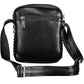 Sleek Black Military-Inspired Shoulder Bag