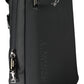 Chic Jet-Setter Black Shoulder Bag