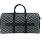 Cooper Black Signature Jacquard Canvas Duffle Travel Luggage Bag