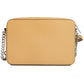 Jet Set Large East West Camel Saffiano Leather Crossbody Bag Purse