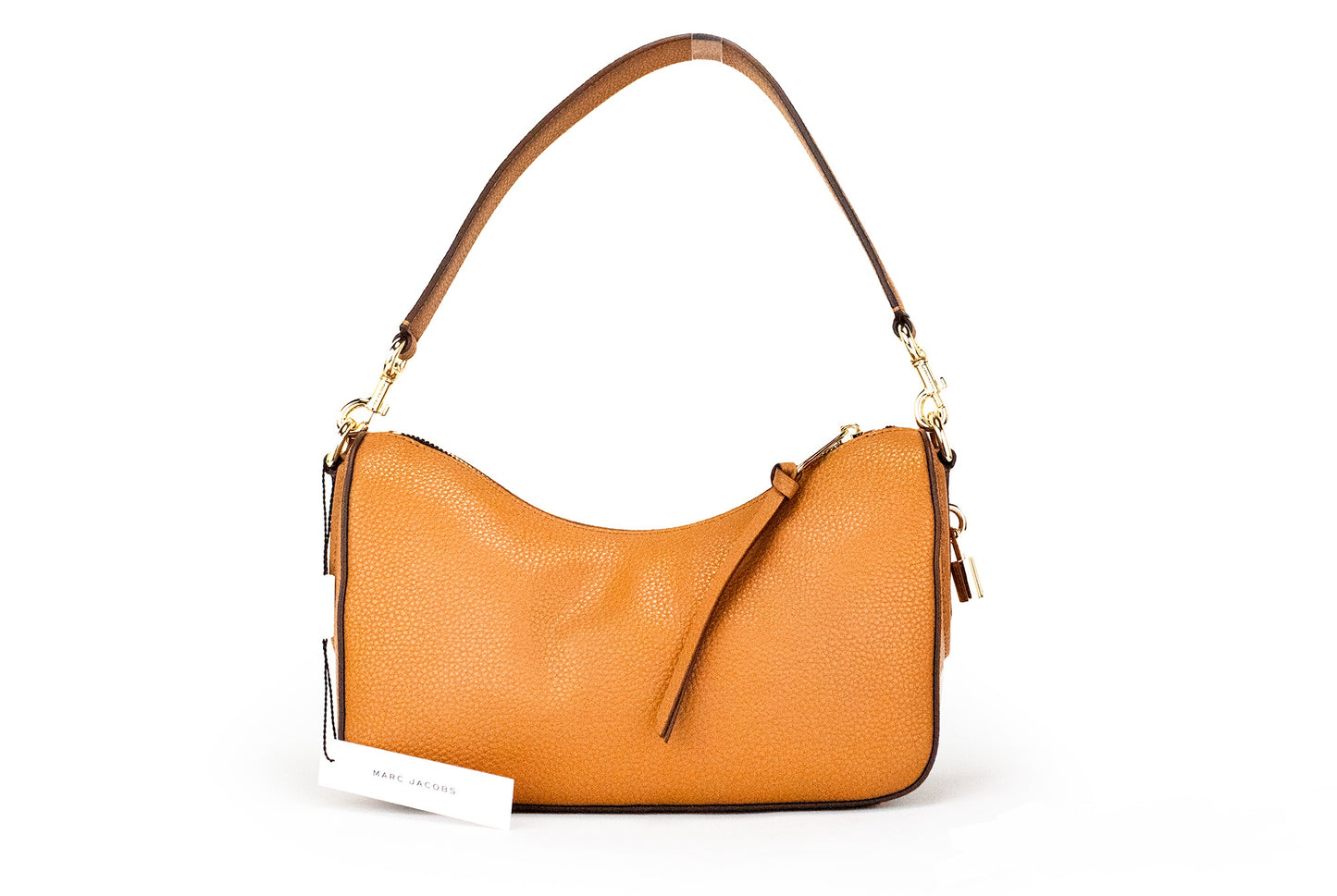 Drifter Small Smoked Almond Leather Hobo Shoulder Crossbody Handbag