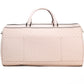Travel XL Dark Powder Blush PVC Top Zip Duffle Weekender Bag