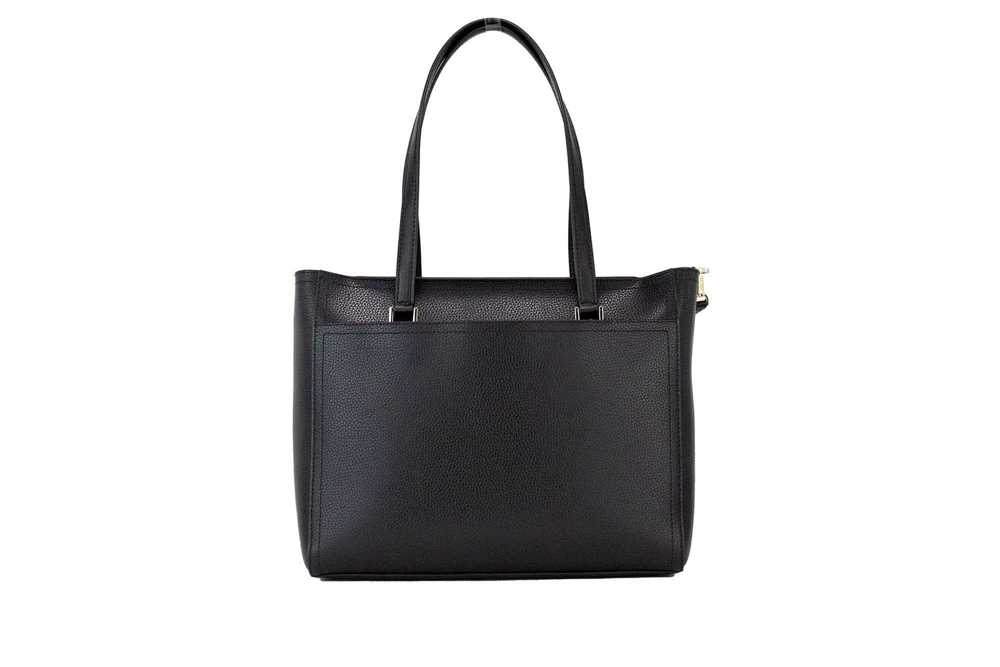 Maisie Large Black Leather 3 in 1 Multifunctional Purse Tote Bag